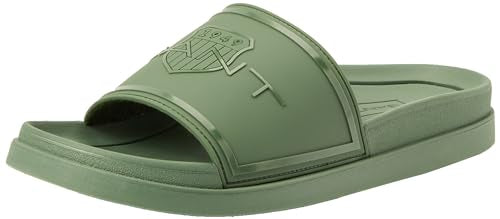GANT Herren PIERBAY Slipper, Pine Green, 43 EU im Sale