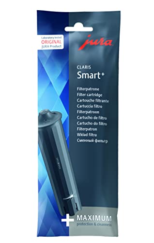 JURA original - CLARIS Smart+ Filterpatrone mit automatischer Filtererkennung - TÜV-zertifizierte Hygiene - 1er-Pack - 24232, Grau im Sale