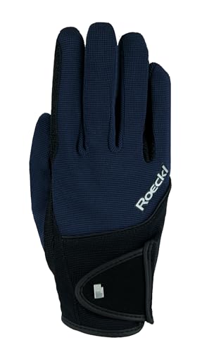Roeckl Sports Reithandschuh Milano, Freizeit Sommer Handschuh, Schwarz 8 im Sale