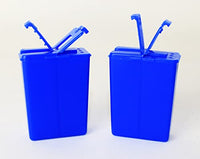 Thumbnail for Tupperware Würzling C72, 2 pieces, mini salt/pepper shaker 25ml blue on sale