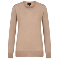 Thumbnail for GIESSWEIN Cotton Crew Pullover Damen - Baumwoll Feinstrickpullover Damen elegant, Langarmshirt & Longsleeve Damen, Basic Strickpullover smart Casual im Sale