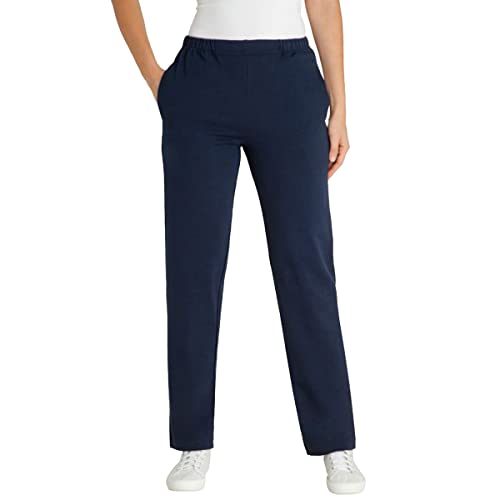 hajo Polo & Sportswear Damen Sweathose, Blau, 40 im Sale