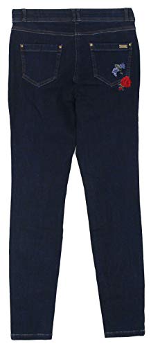 Basler Damen Jeans Hose Julienne Slim blau Stickerei Gr.38 im Sale