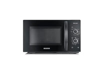 Thumbnail for SEVERIN 2-in-1 microwave with grill, use on 2 levels, flat glass base instead of turntable with usable surface for square dishes, easy cleaning, microwave oven, 20L, black, MW 7762 on sale