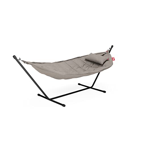 Fatboy headdemock superb Grey Taupe incl. Pillow & Rack Black [keinAmazon] im Sale