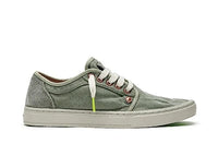 Thumbnail for Satorisan - Casual Sneakers for Men and Women - Heisei Gaia Terra.2 - Vintage Textile Sports Shoes Comfortable, Sustainable, and Durable - Color Psychadelic Khaki - on Sale