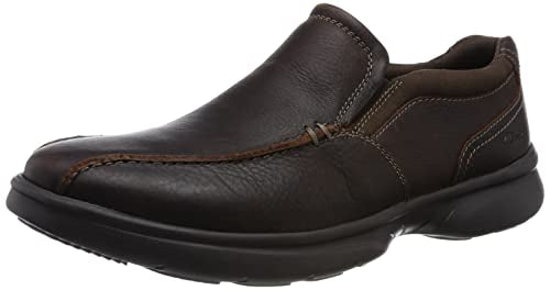 Clarks Herren Bradley Step Slipper, Brown Tumb, 47 EU im Sale