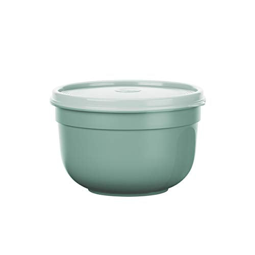 Emsa N10810 Superline Food Storage Container | Bowl: Plastic (PP) | Powder Green 16.5 x 16.5 x 10.6 cm, 1.25 on Sale