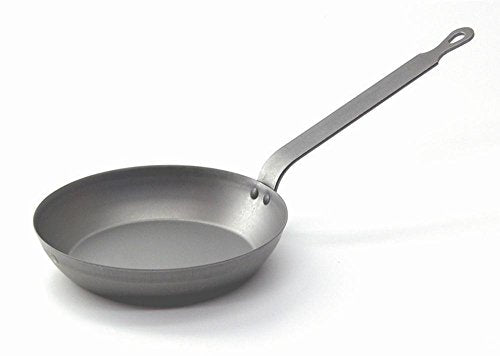 Riess, 0563-023, Eisenpfanne 20, EISENPFANNEN, Durchmessser 20 cm, Höhe 3,7 cm (mit Stiel 13.6 cm), Eisen, metallic, Bratpfanne im Sale