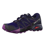 Thumbnail for Salomon Speedcross Vario 2 Gore-Tex Damen Trail Running Schuhe, Grip auf hartem und weichem Untergrund, Fußhalt, Schutz, Astral Aura, 45 1/3 im Sale