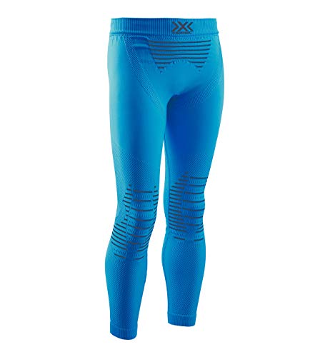 X-Bionic Kinder Invent 4.0 JUNIOR Pants, Teal Blue/Anthracite, 10/11 im Sale