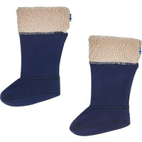 Thumbnail for Finkid Sukka Blue - Warm boot socks for Kumi rubber boots, on sale
