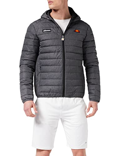 Ellesse Mens Lombardy Padded Jacket Mantel, Khaki, SM im Sale