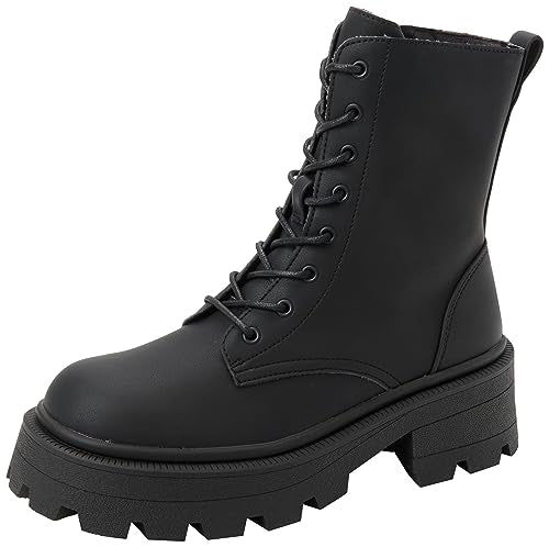 ONLY Women's ONLBANYU-3 PU MONOCHROME LACE Boot NOOS Ankle Boots, Black, 36 EU on sale