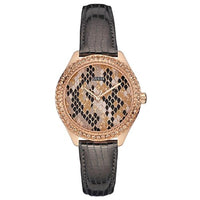 Thumbnail for Guess Damen Analog Quarz Uhr mit Leder Armband W0626L2 im Sale