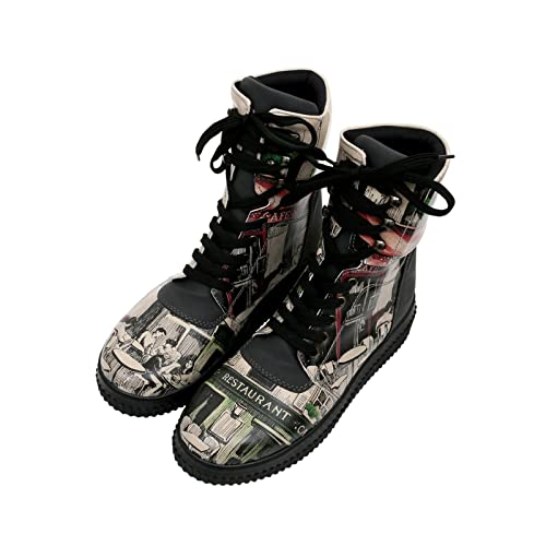 DOGO Vegane Damen Future Boots Stiefeletten - La Vie Parisienne 41 im Sale