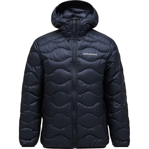 Peak Performance Helium Down Hood Jacket-Black Black - im Sale