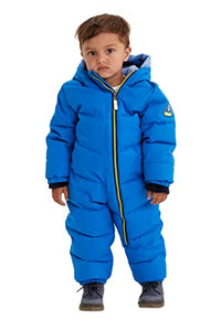 Thumbnail for Killtec Skioverall Kinder Twinkly MNS ONPC B - Overall in Daunenoptik - Schneeanzug mit Kapuze - Winteranzug mit flauschigem Innenfutter, neon blau, 110/116 im Sale