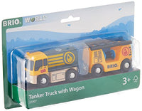 Thumbnail for BRIO Bahn 33907 - Tankwagen mit Anhänger, Grey im Sale