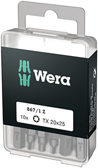 Thumbnail for Wera Bit-Sortiment, 867/1 TX 15 DIY, TX 15 x 25 mm (10 Bits pro Box), 05072407001 im Sale
