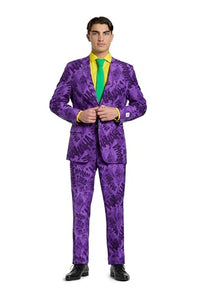 Thumbnail for OppoSuits Konzessioniert Superheld Halloween Anzüge für Herren - Komplettes Set: Jackett, Hose und Krawatte,violett ,58 im Sale