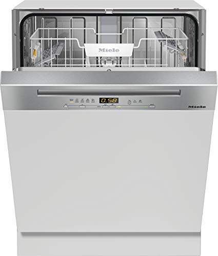Miele G 5210 i Active Plus teilintegrierter Geschirrspüler / 5 Programme / 24 h Startvorwahl / Besteckkorb / QuickPowerWash / AutoOpen Trocknung / Edelstahl [Energieklasse C] im Sale