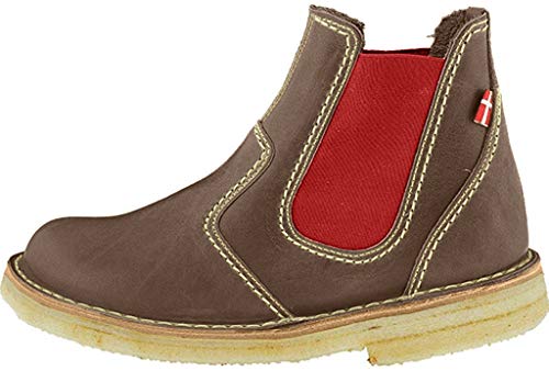 Duckfeet Roskilde Unisex Leder Chelsea Boot, Braun (kakao-rot), 44/45 EU im Sale