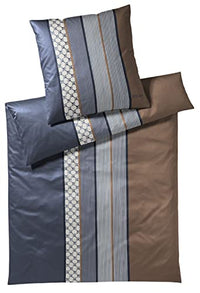Thumbnail for Joop! Bettwäsche Cornflower Stripes 4069 deep Ocean - 28 Kissen 80x80 cm im Sale