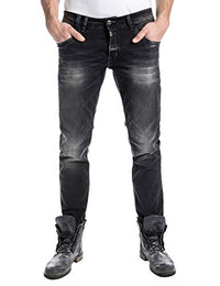 Thumbnail for Timezone Herren GerritTZ Jeanshose, Schwarz (Pirate wash 9200), W30/L32 im Sale
