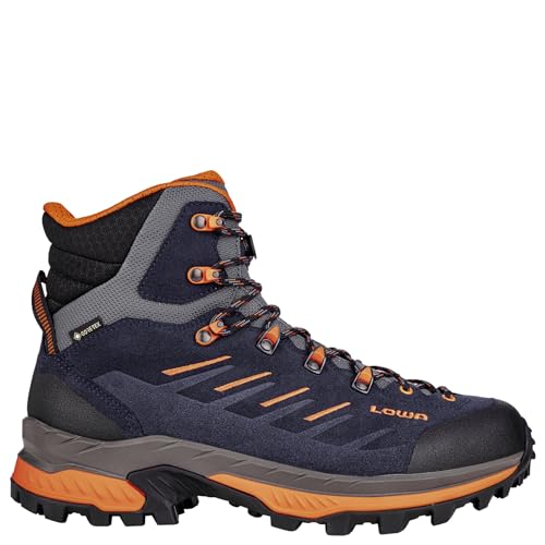 LOWA Stiefel mittel RANDIR GTX MID Navy/Flame 46.5 im Sale