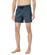Thumbnail for Vilebrequin Ronde des Tortues Rainbow Badeshorts Für Herren, Marineblau