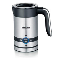 Thumbnail for SEVERIN Milk Frother, electric, with non-stick coating, milk frother for cold and warm frothing, brushed stainless steel/matte black, 200 ml, SM 3584 on sale