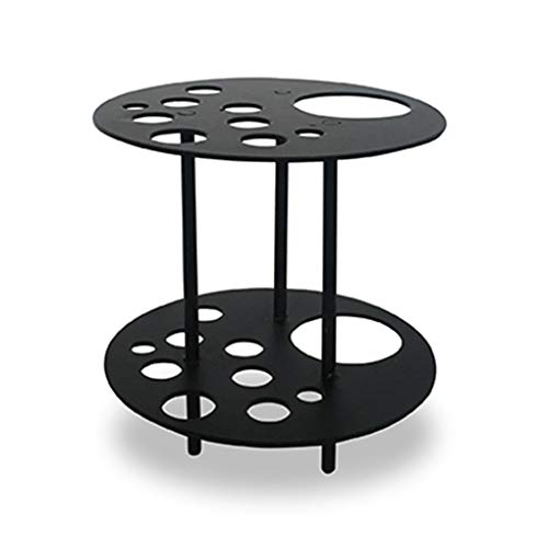 Design Letters Flower Holder Insert for Porcelain Cup &amp; Favorite Mug (Black) - Painted steel, contains 10 holes in various on sale