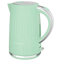 Thumbnail for Russell Hobbs Wasserkocher [1,7L 2400W] Eden Pistazie, Edelstahlakzente (herausnehmbarer Kalkfilter,Deckelöffnung per Knopfdruck,Wasserstandsanzeige,leuchtender Schalter, BPA frei) Teekocher 27364-70 im Sale