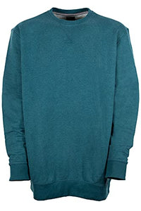 Thumbnail for Kitaro Sweatshirt Pulli Herren Rundhals Baumwolle, Farbe:dunkelgrün, Herrengrößen:5 im Sale