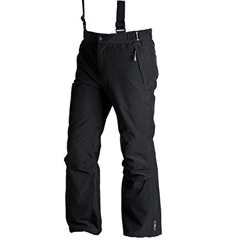 CMP - Comfortable, long stretch ski dungarees for men, black, C106 on sale