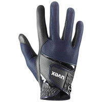 Thumbnail for uvex sumair - flexibler Reithandschuh für Damen und Herren - strapazierfähig - optimale Belüftung - black-blue - 10.5 im Sale