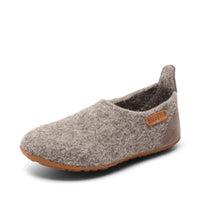 Thumbnail for Bisgaard Unisex Kinder Wool Basic Slipper, Grau, 33 EU im Sale