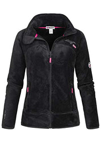 Thumbnail for Geographical Norway Upaline Lady - Fleece Jacket Women Fine Women Warm Fermetur Zip - Jacket Fleece Autumn Winter Spring Warm Women - Long Sleeve Pullover Fur Soft Comfort Outdoor (Taupe L) on Sale