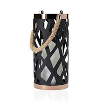Thumbnail for Pauleen 48012 Lantern Soul Laterne mit LED Kerze Flackereffekt warmweiß Schwarz Weiß IP44 Metall/Kunststoff im Sale