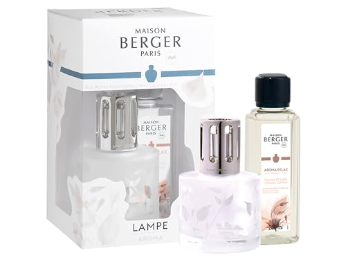 Lampe Berger Aroma Happy Duftlampe, Glas, Satiniert/Silber, 210 ml im Sale
