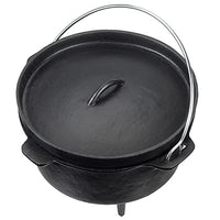 Thumbnail for LANDMANN Dutch Oven 3.5 Liters | Versatile uses: For cooking, baking, stewing, roasting, or braising | Cast iron Dutch Oven [black] on sale
