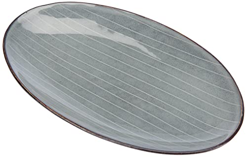 Broste Copenhagen 14533218 Nordic Sand Pastateller, Steinzeug, 22,5cm im Sale