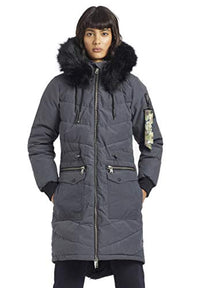 Thumbnail for khujo Luana Jacket 1092CO173-281 Damenjacke Charcoal Gr. im Sale