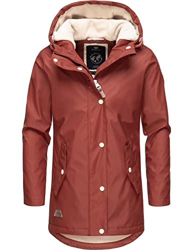 Ragwear children's girls' winter coat rain jacket waterproof lined with hood Marjanka Yellow on sale