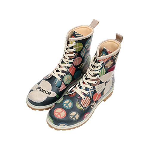 DOGO Vegane Damen Boots Stiefeletten - Peace 37 im Sale