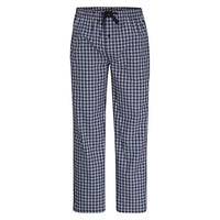 Thumbnail for Götzburg Men's Pyjama Pants Long, Trousers (Dark Blue Checked, 56) on Sale