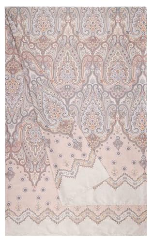 Bassetti ISOLABELLA Foulard made of 100% cotton in the color Beige 41, dimensions: 180x270 cm -9330042 on sale