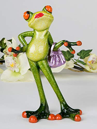 Formano 717917 Frog Lady green glazed handbag on sale
