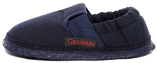 GIESSWEIN Aichach children's slippers - Breathable cotton slippers, lightweight slippers for girls and boys, soft latex sole on sale